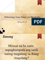 Dalawang AmaTunay Na Magkaiba 1