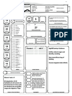 D&D 5e - Ficha de Personagem Automática (Curufin Artífice)