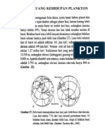 Dimensi Ruang Kehidupan Plankton