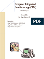 Computer Integrated Manufacturing (CIM)