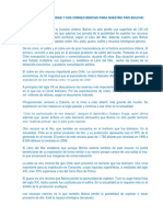 La Mediterraneidad y Sus Consecuencias para Nuestro País Bolivia