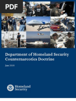Department Of Homeland Security Counter Narcotics Doctrine 