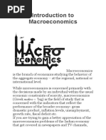 Macroeconomic