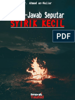 E-Book Gratis Tanya-Jawab Seputar Syirik Kecil PDF