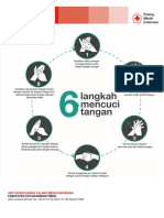 Leaflet 6 Langkah Cuci Tangan