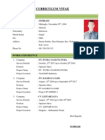 Curriculum Vitae: Personal Data