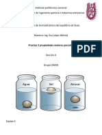 Practica 2 Termodinamica de Fases