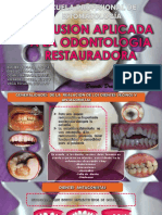 Oclusion Aplicada A La Odontologia Restaurañdora