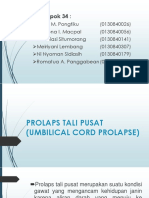 Prolaps Tali Pusat Obsgyn Kel. 34