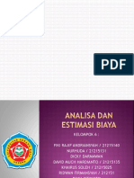 Analisis Dan Estimasi Biaya