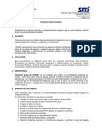 1.10. Proceso Disciplinario