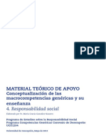 Responsabilidad Social - Navarro 2003 Comportamiento Socialmente Responsable