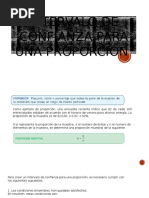 Intervalo de Confianza Para Una Proporción