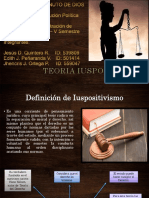 Teoría iuspositivista: el derecho como normas creadas por el hombre