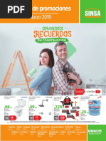 SINSA - Catálogo Del Mes PDF | PDF | Cerámica | Albañilería