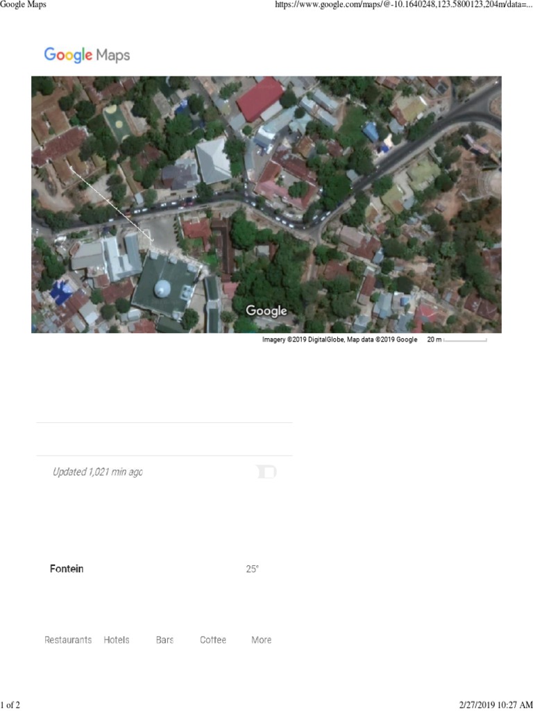 Imagery ©2019 Digitalglobe, Map Data ©2019 Google 20 M Download Free