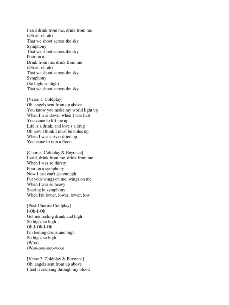Coldplay 2024 so high