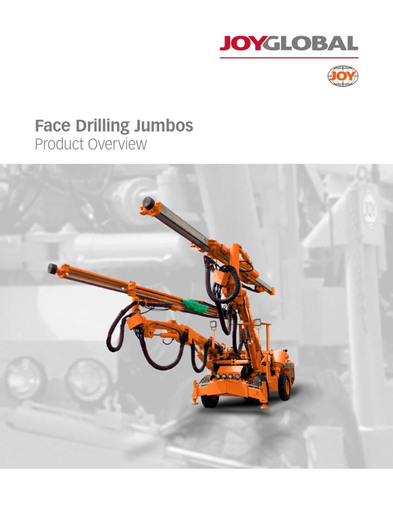 En Fdj01 Jumbo Drills Brochure | PDF | Drilling Rig | Engines