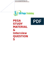 Pega Study Tutorial Interview Questions