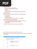 Pega 7 Installation Steps