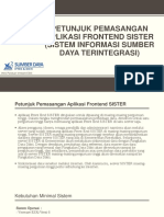 Petunjuk Pemasangan SISTER VMware - ESXi Static - IP PDF