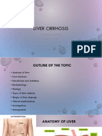 Liver Cirrhosis: By: Bandna Kumari M.SC (N) 1 YR