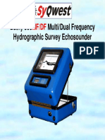 Bathy 500 Multi/Dual Frequency Hydrographic Survey Echosounder