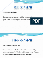 Consent (Section 13) :: "Two or More Persons Are Said To Consent When They Agree Upon Same Thing in The Same Sense."