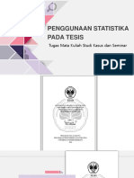 Statistika Pada Tesis