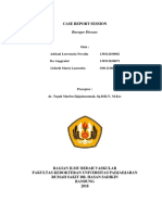 CRS Buerger Disease Word Print