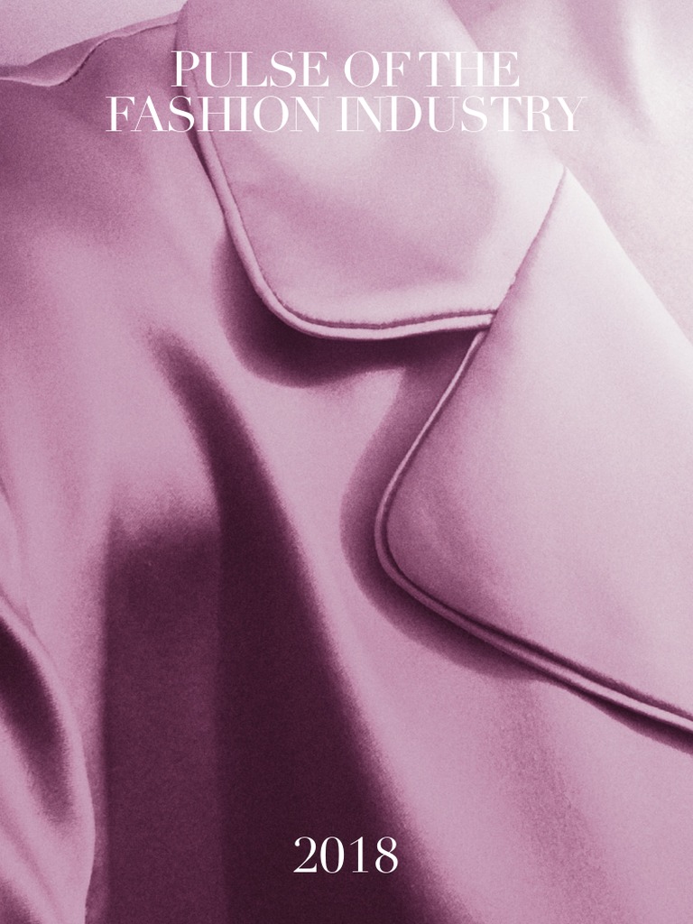 Pulse Of The Fashion Industry Report 18 Pdf Sustainability Innovation