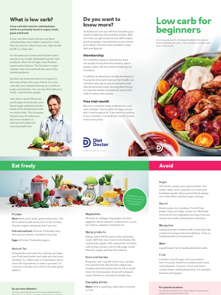 Understanding Low-Carb Diets | PDF | Low Carbohydrate Diet | Dieting