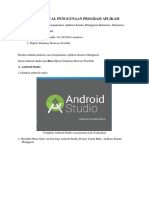 Cara Manual Penggunaan Program Aplikasi: Aplikasi Kamus Manggarai-Indonesia, Indonesia-Manggarai Berbasis Android