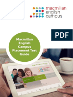 Macmillan English Campus Placement Test Guide