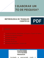 Metodologia de Investigação Científica