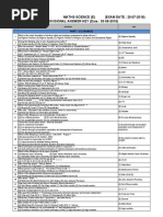 1. Tat (Sec) - 18 Maths-science (E-201) Answer Key