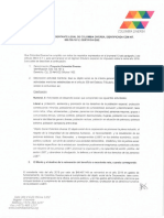 Carta Cumplimentos Documentos Actualizacion Rte 2019