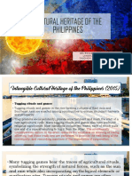 Cultural Heritage of the Philippines in 40 Characters