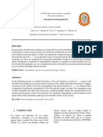 Hidrolisis Acida de Acetato de Etilo