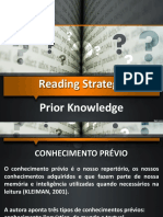 Reading Strategy Prior Knowledge