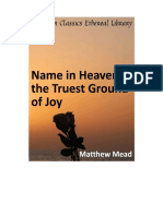 A Name in Heaven, The Truest Ground of Joy - Matthew Mead PDF