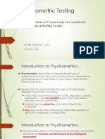 Pshychometric Testing