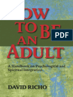 Preview of How to Be an Adult a Handbook for Psychological and Spiritual Integration