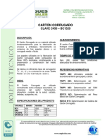 CARTÓN CORRUGADO CLAVE C450 – BC1520