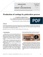 Patternless Casting