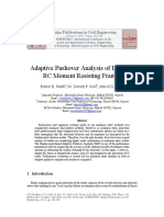 Adaptive Pushover Analysis of Irregular RC Moment Resisting Frames PDF