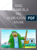 Parabula NG Alibughang Anak