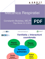 Constantin Bodolea Mecanica Respiratiei PDF