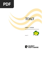 TOAD User's Guide 7 - 2 PDF