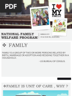 National Family Welfare Program